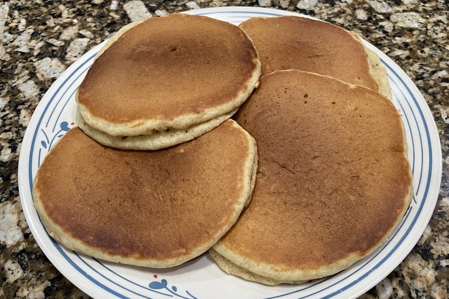 Homemade Buttermilk Country Griddle Pancakes